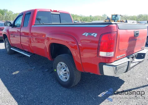 2008 GMC Sierra 2500Hd Slt из США, поврежденный, VIN 1GTHK29K48E158899